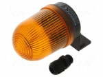 Signaller: lighting | continuous light | orange | 12&divide;230VDC | IP65