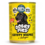 DOBRY PIES Mono Pure Pork + Collagen &ndash; wet dog food &ndash; 400g