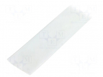 Heat shrink sleeve | flexible | 2: 1 | 25.4mm | L: 10m | transparent