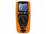 Digital multimeter | LCD | 4 digit | VDC: 400mV,4V,40V,400V,1.5kV