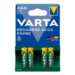 Patareisid, akusid ja laadijaid // AA, AAA ja muud suurused patareid, laadijad &ndash; saadaval tellimiseks // 4x akumulatorki R-03 R03 AAA 800mAh Varta Ready2use