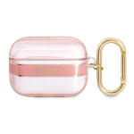 Guess GUAPHHTSP AirPods Pro cover Strap Collection / pink