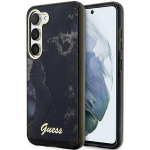 Guess GUHCS23MHTMRSK Golden Marble Collection Hardcase for Samsung Galaxy S23+ S916 / black