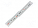 Ruler | figures horizontally arranged,self-adhesive | W: 11mm