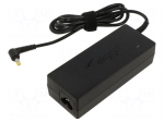 Power supply: switched-mode | 19VDC | 4.74A | Out: 4,8/1,7 | 90W | 80%