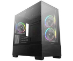 DeepCool CG380 3F, Tower Case, Black, Tempered Glass x 2