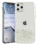 Fusion glue glitter maciņ&scaron; telefonam iPhone 13 Pro Max caurspīdīgs