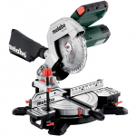 metabo KS 216 M, cross-cut and miter saw ((610216000), 1100 watts)