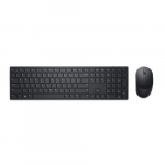 Dell Pro KM5221W Wireless Keyboard and Mouse, RF Wireless, US Int, Black