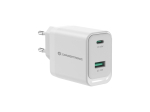 Conceptronic ALTHEA20W45 2-Port 45W GaN USB PD Charger, USB-C x 1, USB-A x 1, QC 3.0, PPS, PD 3.0