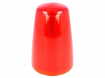 Signallers accessories: cloche | red | Series: X125 | IP65 | &Oslash;98x167mm
