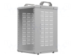 Enclosure: rack cabinet | Standard: 10" | 9U | W: 280mm | H: 455mm | grey