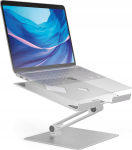 Vastupidav s&uuml;learvuti alus LAPTOP STAND RISE Silver