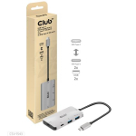 USB-jaotur Club 3D 1x USB-C + 2x USB-A 3.1 Gen1 (CSV-1543)