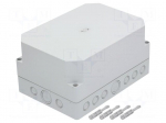 Enclosure: multipurpose | X: 180mm | Y: 254mm | Z: 137mm | TK PC | grey