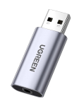 UGREEN CM383 External Stereo Sound Adapter USB to 3.5mm