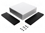 Enclosure: with panel | 1455 | X: 165mm | Y: 160mm | Z: 51mm | aluminium