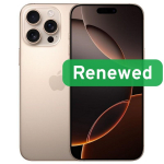 Apple Renewed Grade A | iPhone 16 Pro Max | White Titanium | 6.9 " | 256 GB | 5G | N