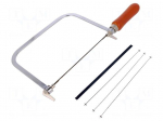 Hacksaw | wood,metal | 300mm | ergonomic handle,easy blade change