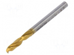 Drill bit | for metal | &Oslash;: 4.2mm | L: 55mm | HSS-CO | film,separately