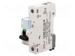 Circuit breaker | 230VAC | Inom: 16A | Poles: 1 | DIN | Charact: C | 6kA