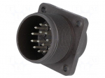 Connector: circular | socket | Series: CM | IP67 | PIN: 17 | male | 4A | 50V