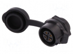Socket | Connector: circular | size 16 | 02 | female | PIN: 4 | for latch