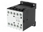 Contactor: 3-pole | NO x3 | Auxiliary contacts: NC | 230VAC | 12A | DIN