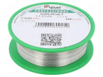 Soldering wire | Sn99,3Cu0,7 | 0.5mm | 100g | lead free | Package: reel