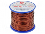 Coil wire | double coated enamelled | 1mm | 0,25kg | -65&divide;200&deg;C
