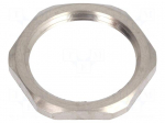 Nut | PG16 | stainless steel | 27mm | Thread: PG | Man.series: GM-INOX