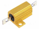 Resistor: wire-wound | with heatsink | screw | 330&Omega; | 10W | &plusmn;5%