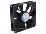 Fan: DC | axial | 119x119x25mm | 139m3/h | 38dBA | ball bearing