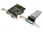 PC extension card: PCI-Express | RS232