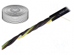 Wire: motor | chainflex&reg; CF37.D | 4G1,5mm2 | TPE | black | stranded | Cu
