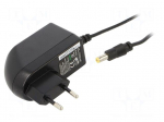 Power supply: switching | mains,plug-in | 7.5VDC | 2.4A | 18W | 81.39%