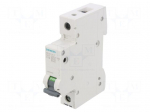 Circuit breaker | 230/400VAC | Inom: 10A | Poles: 1 | Charact: C | 10kA