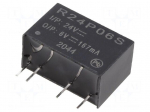 Converter: DC/DC | 1W | Uin: 21.6&divide;26.4VDC | Uout: 6VDC | Iout: 167mA