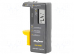 Tester: battery | 110x60x25mm | Features: low battery indicator