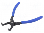Pliers | for circlip | internal | 19&divide;60mm | Pliers len: 175mm | angular