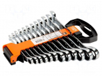 Wrench-set | rattle,combination spanner | 12pcs.