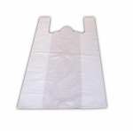 Maisiņi ar rokturiem, HDPE, 45x29x75cm, 20mk, balti, 100 gab.