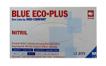 Nitrila cimdi ECO-PLUS, M izmērs, zili, 100gab.