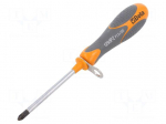 Screwdriver: standard | PZ2 | Pozidriv&reg; | for working at height