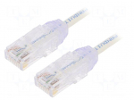 Patch cord | TX6-28&trade;,U/UTP | Cat: 6 | RJ45 plug,both sides | stranded
