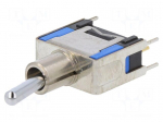 Switch: toggle | Pos: 3 | SPDT | ON-OFF-ON | 0.4A/48VAC | 0.4A/48VDC