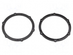 Speaker frame | 165mm | Citro&euml;n,Opel,Peugeot,Toyota | 2pcs.