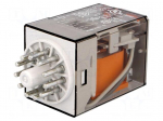 Relay: electromagnetic | 3PDT | Ucoil: 24VAC | Icontacts max: 10A