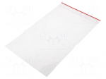 Self-seal bag | L: 250mm | Width: 160mm | Thick: 40um | polyetylene
