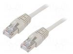 Patch cord | F/UTP | Cat: 5e | RJ45 plug,both sides | stranded | CCA